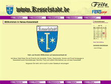 Tablet Screenshot of kesselstadt.de